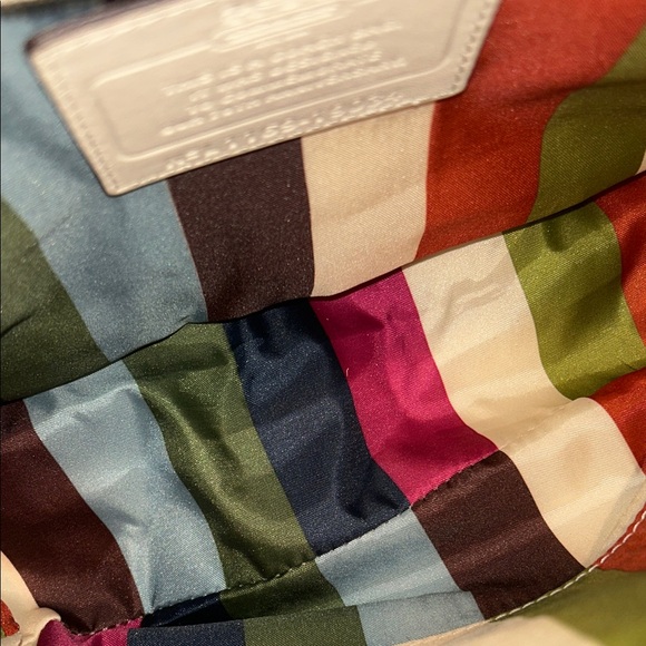 Coach Willis 70th Anniversary Signature Legacy Chalk White Leather Satchel - Picture 14 of 17